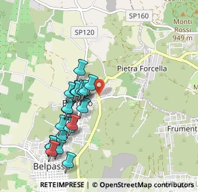 Mappa Via Dusmet Cardinale, 95032 Belpasso CT, Italia (1.0225)