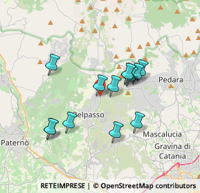 Mappa Via Dusmet Cardinale, 95032 Belpasso CT, Italia (3.47385)