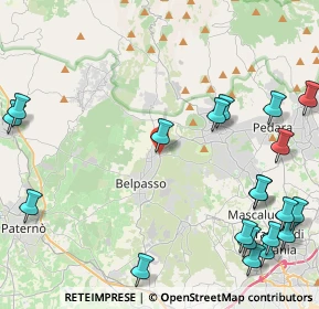Mappa Via Dusmet Cardinale, 95032 Belpasso CT, Italia (6.7965)