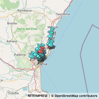 Mappa Viale De Gasperi Alcide, 95024 Acireale CT, Italia (9.82158)