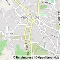 Karte Viagrande