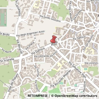 Mappa Via Salvatore Vigo,  201, 95024 Acireale, Catania (Sicilia)