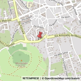 Mappa Via Cristoforo Colombo, 64, 95030 Nicolosi, Catania (Sicilia)