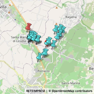 Mappa Via delle Terre Cotte, 95030 Ragalna CT, Italia (1.51786)