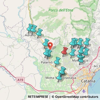 Mappa Via delle Terre Cotte, 95030 Ragalna CT, Italia (9.229)