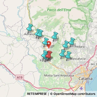 Mappa Via delle Terre Cotte, 95030 Ragalna CT, Italia (5.99923)