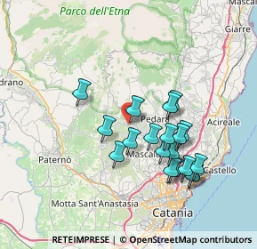 Mappa Via Cristoforo Colombo, 95030 Nicolosi CT, Italia (7.39632)