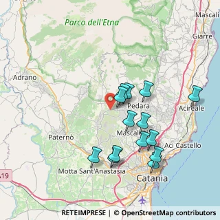 Mappa Via Re Martino, 95030 Nicolosi CT, Italia (8.14286)