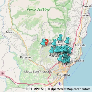Mappa Via Re Martino, 95030 Nicolosi CT, Italia (7.65722)
