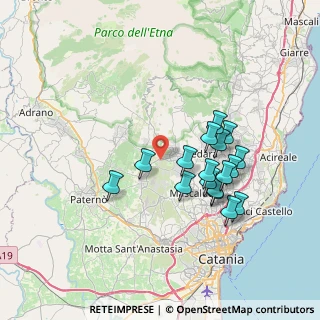 Mappa Via Re Martino, 95030 Nicolosi CT, Italia (7.43529)