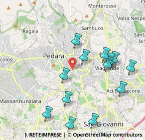 Mappa Via Palmiro Togliatti, 95039 Trecastagni CT, Italia (2.40923)