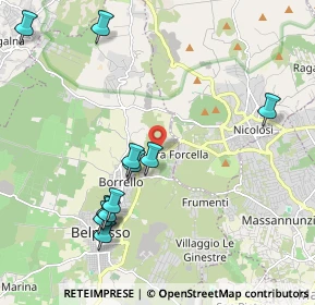 Mappa Strada Vicinale Piscitello, 95032 Belpasso CT, Italia (2.54727)