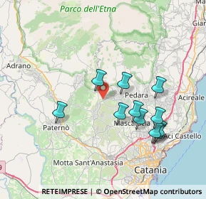 Mappa Strada Vicinale Piscitello, 95032 Belpasso CT, Italia (7.85273)