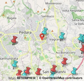 Mappa Via Amerigo Vespucci, 95039 Trecastagni CT, Italia (3.74833)