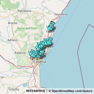 Mappa Via Pacinotti, 95024 Acireale CT, Italia (9.49263)