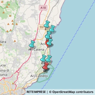 Mappa Via Santa Caterina, 95024 Acireale CT, Italia (3.16636)