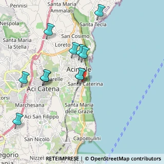 Mappa Via Santa Caterina, 95024 Acireale CT, Italia (2.23273)