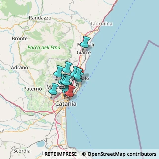 Mappa Via SS. Crocifisso, 95024 Acireale CT, Italia (9.59)