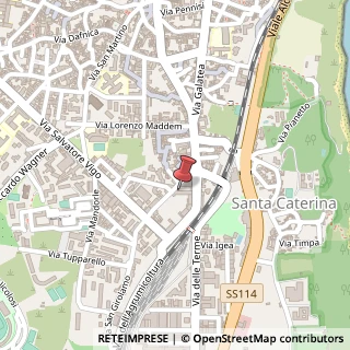 Mappa Via SS. Crocifisso, 25, 95024 Acireale, Catania (Sicilia)