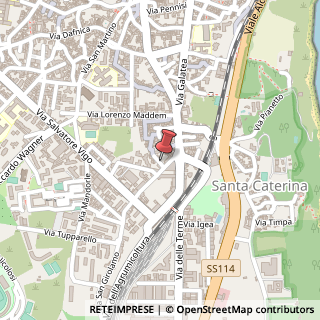 Mappa Via Scaccianoce, 124, 95024 Acireale, Catania (Sicilia)