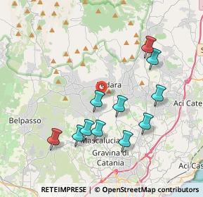 Mappa Via del Giacinto, 95030 Pedara CT, Italia (4.23091)