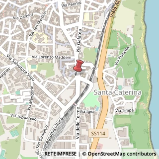 Mappa Via SS. Crocifisso, 4, 95024 Acireale, Catania (Sicilia)