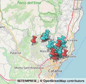 Mappa Via del Bosco, 95030 Nicolosi CT, Italia (6.416)