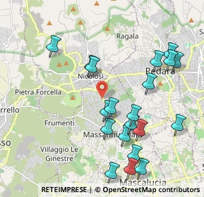 Mappa Via del Bosco, 95030 Nicolosi CT, Italia (2.439)