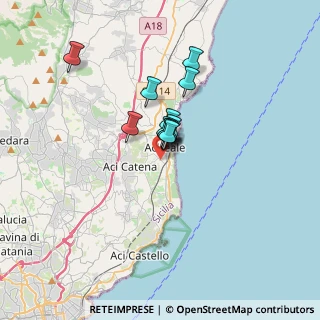 Mappa Via Mariano Panebianco, 95024 Acireale CT, Italia (2.28167)