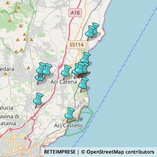 Mappa Via Mariano Panebianco, 95024 Acireale CT, Italia (3.26769)