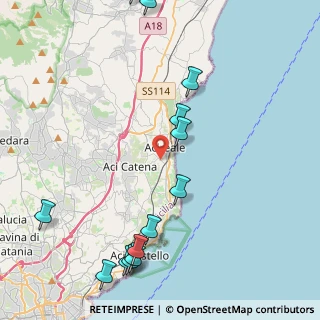 Mappa Via Mariano Panebianco, 95024 Acireale CT, Italia (6.09308)
