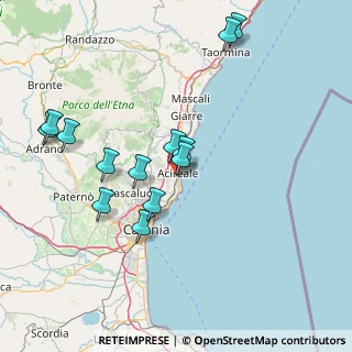 Mappa Via Mariano Panebianco, 95024 Acireale CT, Italia (17.28308)