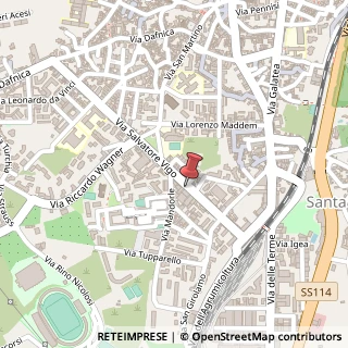 Mappa Via Salvatore Vigo, 51, 95024 Acireale, Catania (Sicilia)