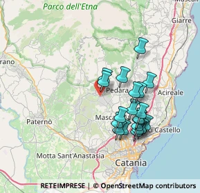 Mappa Via della Salvia, 95030 Mascalucia CT, Italia (7.329)