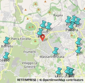 Mappa Via della Salvia, 95030 Mascalucia CT, Italia (3.19063)