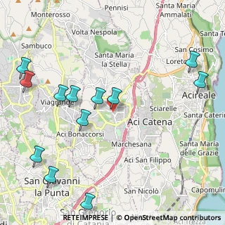 Mappa Via Casalnuovo, 95025 Aci Sant'Antonio CT, Italia (2.95417)