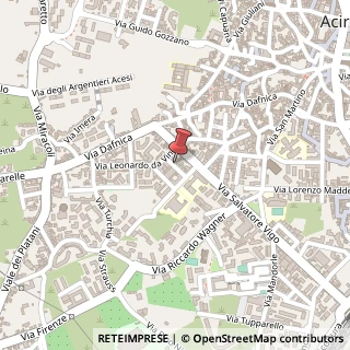 Mappa Via Galileo Galilei, 9, 95024 Acireale, Catania (Sicilia)