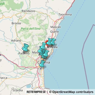 Mappa Via Guglielmo Marconi, 95025 Aci Sant'antonio CT, Italia (13.96273)