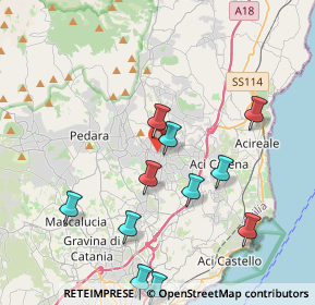 Mappa Via Vittorio Emanuele, 95029 Viagrande CT, Italia (4.77)