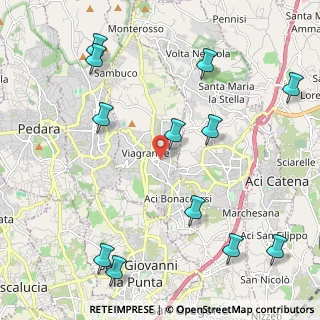 Mappa Via Guglielmo Marconi, 95039 Viagrande CT, Italia (3.04083)