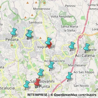 Mappa Via Guglielmo Marconi, 95039 Viagrande CT, Italia (2.92818)