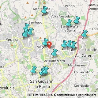 Mappa Via Guglielmo Marconi, 95039 Viagrande CT, Italia (2.50421)