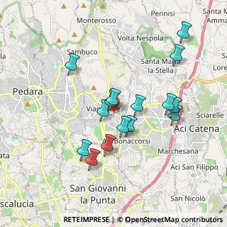 Mappa Via Guglielmo Marconi, 95039 Viagrande CT, Italia (1.892)