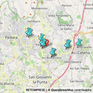 Mappa Via Guglielmo Marconi, 95039 Viagrande CT, Italia (1.51545)