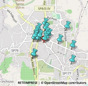 Mappa Via Alessando Manzoni, 95029 Viagrande CT, Italia (0.321)