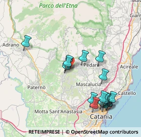 Mappa Via Alfredo Nobel, 95032 Belpasso CT, Italia (9.73833)