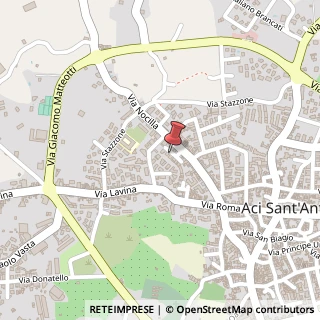 Mappa Via antonio vivaldi 23, 95025 Aci Sant'Antonio, Catania (Sicilia)