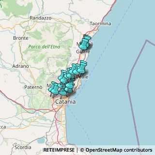 Mappa Via Turchia, 95024 Acireale CT, Italia (9.43579)