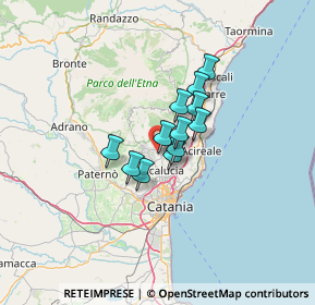 Mappa Via dei Gelsomini, 95030 Pedara CT, Italia (8.41417)