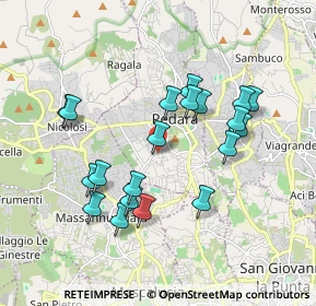 Mappa Via dei Gelsomini, 95030 Pedara CT, Italia (1.9675)